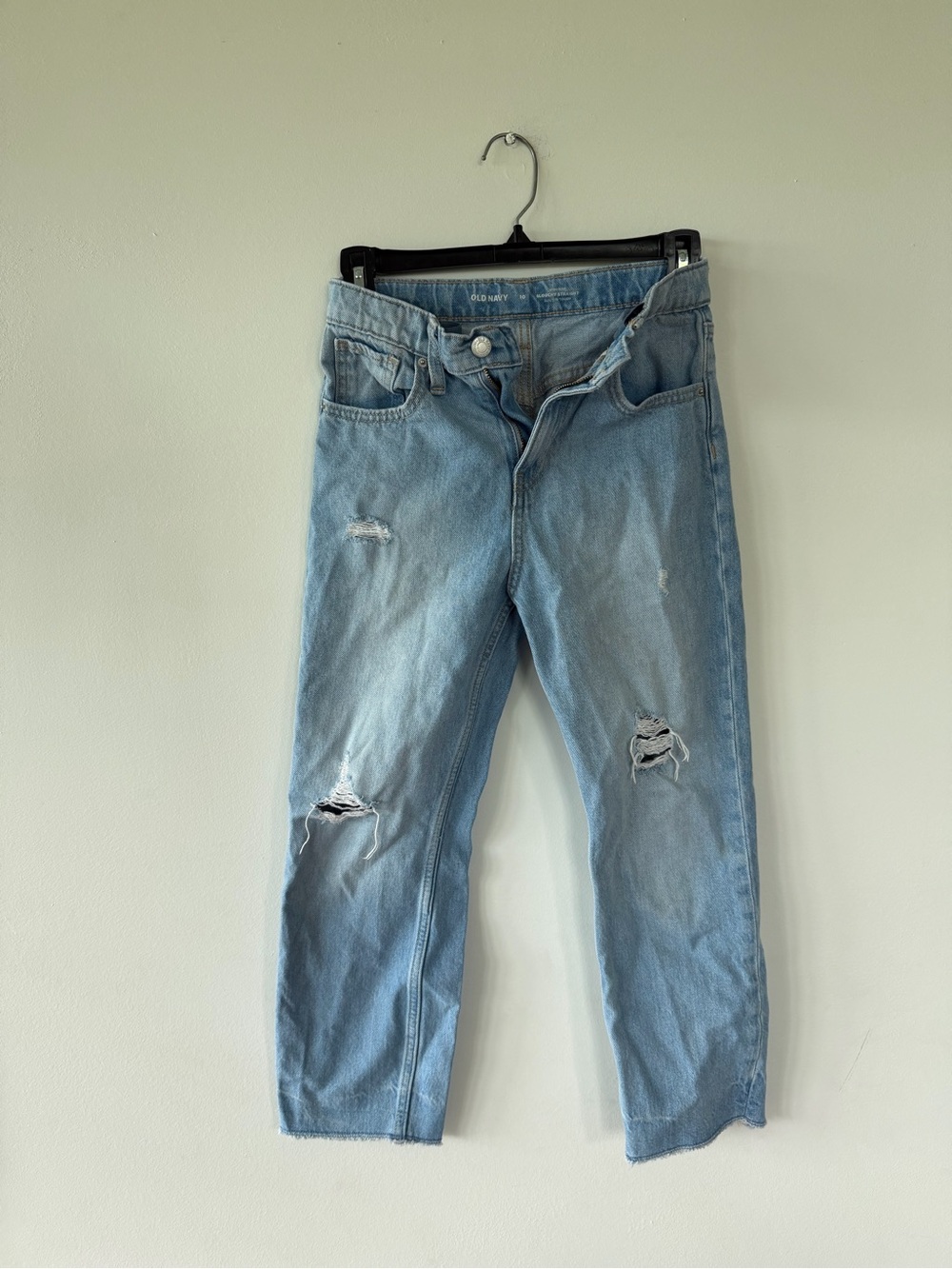 Old Navy Slouchy Straight Girls Jeans